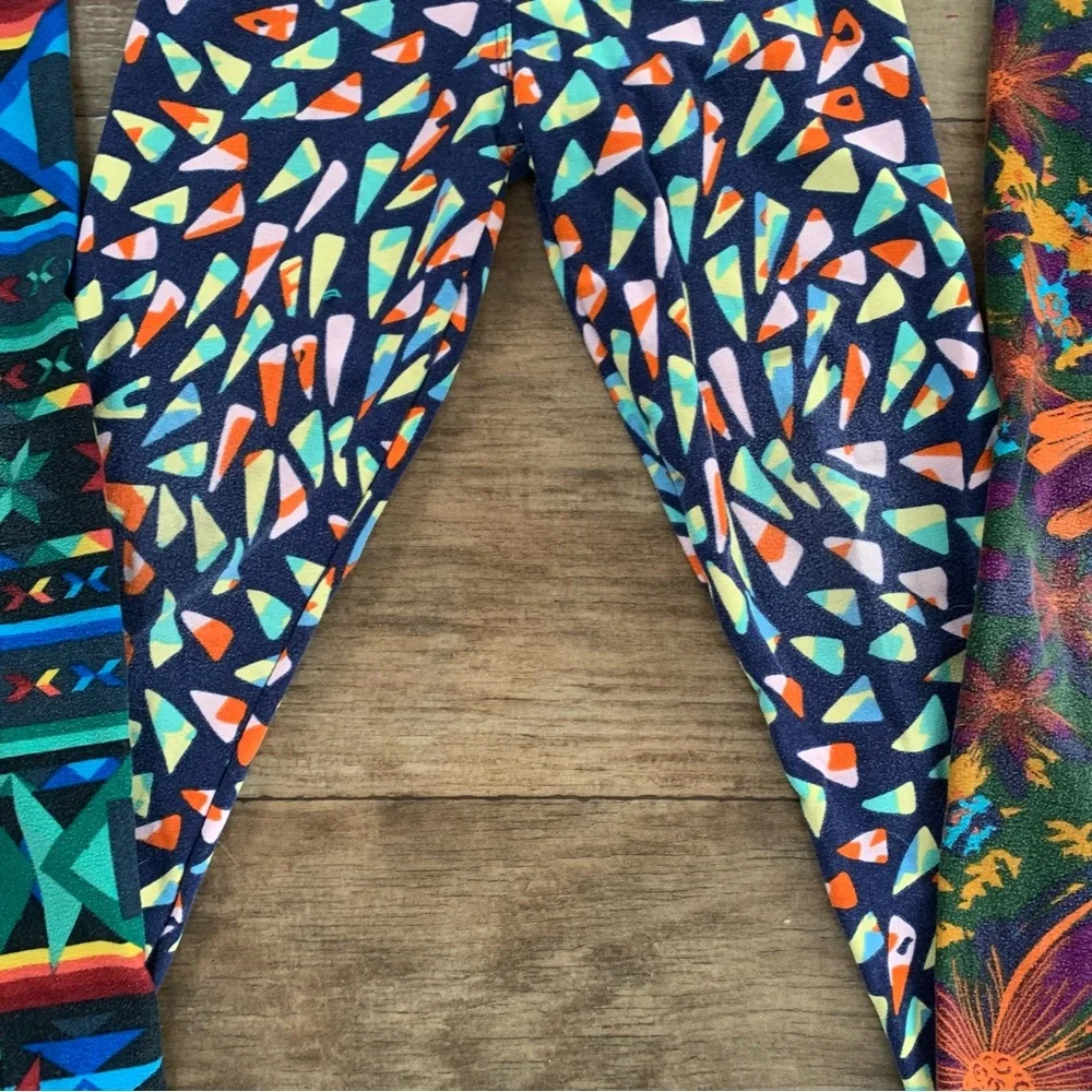 3 pair of LuLaRoe S/M leggings - Picture 7 of 8